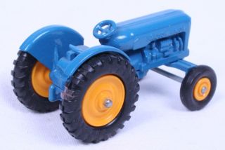 Details about Lesney Matchbox Fordson Tractor No. 72 Rare Yellow Hubs