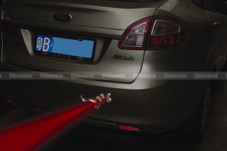 Car Solar Power Strobe Vibration Flash Alarm LED Warning Light Sensitive Gecko
