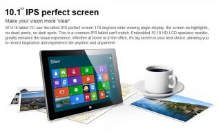 10 1" Intel Quad Core 32GB WINDOWS8 1 Tablet PC Super Laptop Inhalation Keyboard