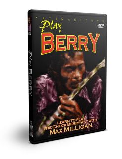 Artsmagic Play Chuck Berry Blues Guitar Instructional DVD with Max Milligan New