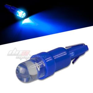 1 x 5mm LED T5 2721 286 74 37 Bright Blue Interior Dome Light Bulb Lamp Bulbs