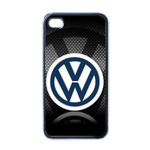 New Hot Design Volkswagen Logo Apple iPhone 4 4S Hard Case Black
