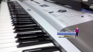 Yamaha Portable Grand Piano Keyboard 76 Key DGX230 Stand AC Adapter New