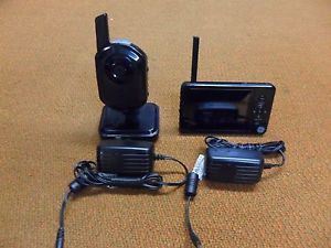 GE 45255R 45256T Wireless Digital Camera with LCD DVR Monitor 
