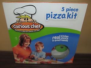 Curious Chef Real Kitchen Bake Set Kid Size Child Friendly Cooking Tool Utensils