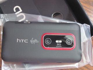 HTC EVO V 4G Black Virgin Mobile Smartphone CDMA Unlocked Cell Phone