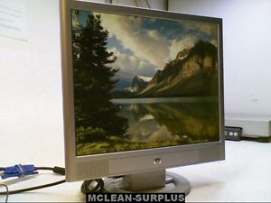 HP HSTND 2L05 17" LCD Monitor Silver