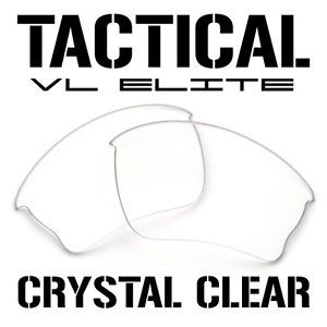 New VL Tactical Crystal Clear Replacement Lenses for Oakley Half Jacket XLJ