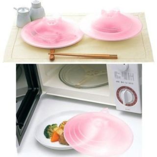 8 75" Large Piggy Microwave Plate Cover Vented Lid Splatter Guard Pink Pig Q367P