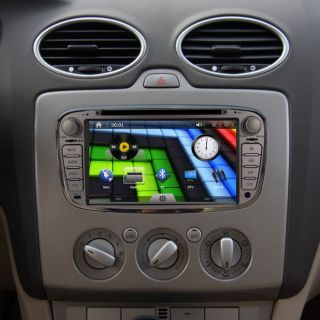 7" J 8618MX Ford Focus 2 DIN Car DVD GPS Bluetooth iPod WiFi 3G ATV Touch Screen