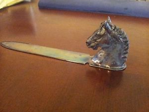 Reed and Barton Horse Head Letter Opener Antique