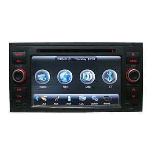 Double DIN Car DVD GPS Navigation Auto Radio for Ford Transit s Max Galaxy