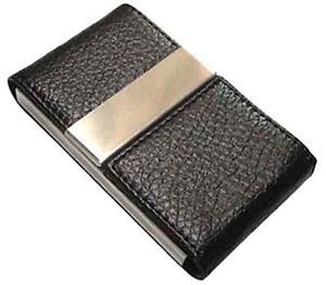 Leatherette Magnetic Business Credit ID Card Holder Case B53B