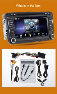 For VW Volkswagen Car DVD CD Player Stereo Audio Video GPS Navigation in Dash