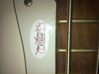 Pink Floyd Nick Mason Autographed Guitar JSA