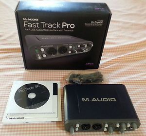 M Audio Fast Track Pro Digital Recording Interface