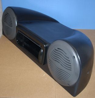 ATV Stereo Radio Semikit 50W Charcoal Coax Speakers