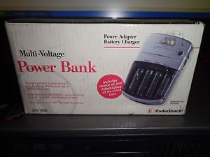 Multi Voltage Power Bank AA Power Adapter Battery Charger 1000mA