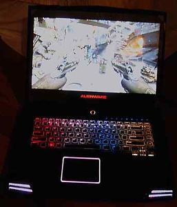Dell Alienware M15X Gaming Laptop 15 6" i7 1 73GHz Q740 Quad Core