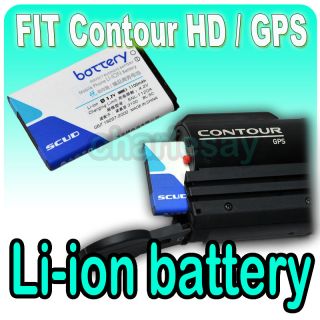 Li ion 1100mAh Battery for Contour GPS HD 1080p Helmet Camera Top Quality New