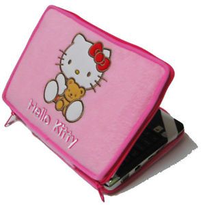 Kitty Mini Laptop Soft Sleeve Case Asus Acer Dell 7 8 9 LP7 Pad Tablet Netbook