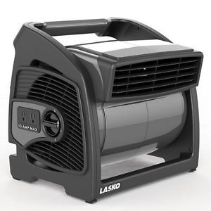 New Lasko Max Performance Portable Pivoting Utility Floor Fan Air Cooling Blower