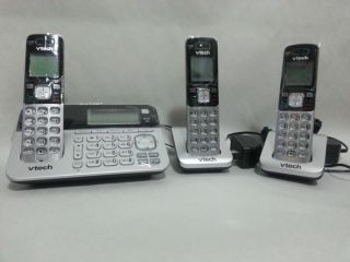 Vtech Three Handset Cordless Phone CS6858 3