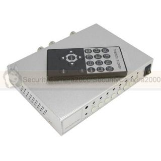 2CH Video Processor Dual Split Display High Resolution Support Pip CCTV Security