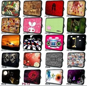 Colorful 17 inch 17 3" Laptop Notebook Soft Sleeve Bag Neoprene Case Cover Pouch