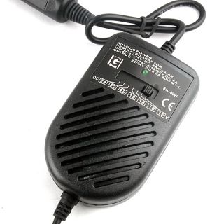 80W 8in1 Auto Car DC Power Regulated Adapter Charger for Laptop Notebook CB2070