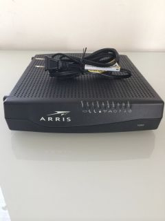 Arris TG852G DOCSIS 3 0 WiFi Cable Modem Timewarner Comcast Approved