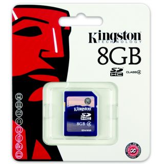 Kingston 8GB SD HC Memory Card for Panasonic Lumix DMC FZ40 Digital Camera