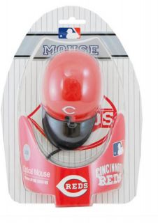 Cincinnati Reds MLB Baseball Cap Hat Computer USB Optical PC Mouse Votto Rose