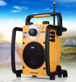 Britz Be MC300 Portable Waterproof Outdoor Speaker Radio Mic Aux Input