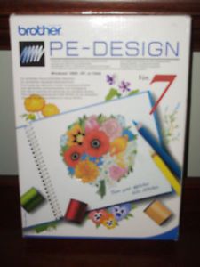 Brother PE Design Ver 7 Embroidery Machine Software