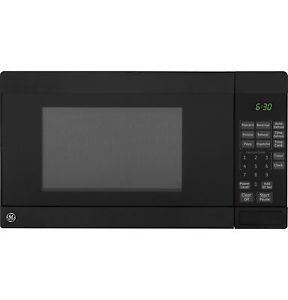 Black Compact Microwave Oven w/ 07. cu. ft. Capacity   JE740DRBB