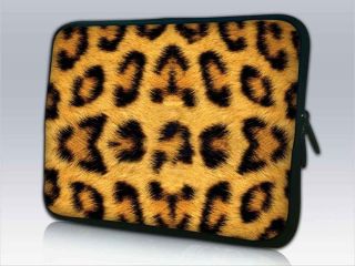 13" Leopard Netbook Soft Laptop Case Bag Sleeve for 13 3" Apple MacBook Pro