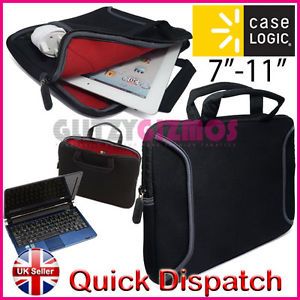 Case Logic 7" 11" Tablet Notebook Netbook Neoprene Carry Case Cover Sleeve Bag