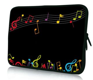 Music Note 15" 15 4" 15 5" Soft Neoprene Laptop Netbook Sleeve Bag Case Cover