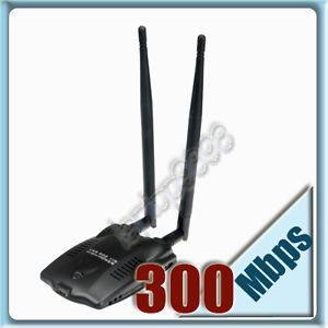 High Power Long Range 802 11 B N G 300M USB Wireless Adapter 1000mW WiFi Network
