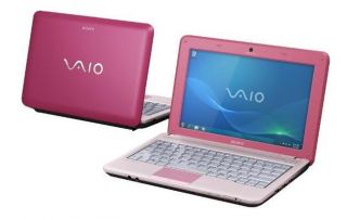 Cheap 10 1" Sony Vaio Pink Netbook 1 83GHz Mini Laptop