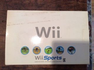 Nintendo Wii White Console Sports Edition 045496880088