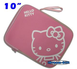 Hello Kitty Samsung Note Galaxy Tab 10 1" iPad Notebook Laptop Sleeve Case Pink