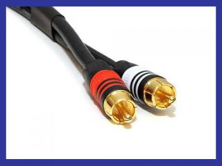 50 Foot Feet RCA Surround Sound Audio Cable Wire Cord