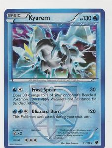 Kyurem Holo RARE Pokemon Card Plasma Freeze 31 116