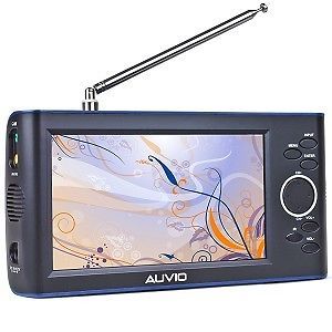 7" AUVIO 16 906 Portable Handheld Widescreen LCD Digital TV w Remote
