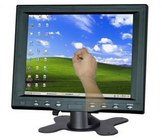 8" VGA AV Touch Screen RCA POS TFT LCD XGA Monitor US