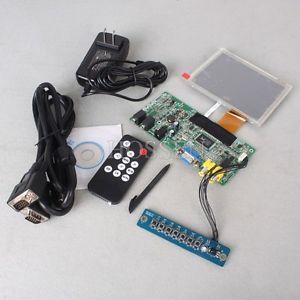 5" TFT LCD Touchscreen SKD Monitor DIY Module LED Backlight for ATM POS Bathroom