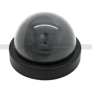 LED Dummy Simulated Security Surveillance Safety Dome CCTV Camera Fake Mock