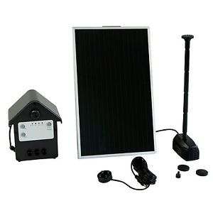 New 3W Solar Power Outdoor Fountain Water Pump Kit Submersible Pond Pool Lights